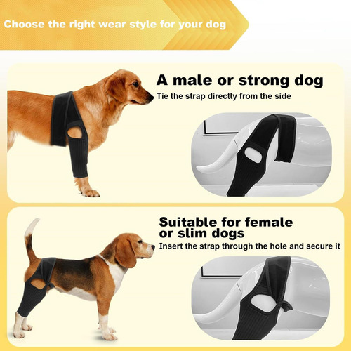 Rodillera Para Perros Soporte Para Patas Traseras De Perros