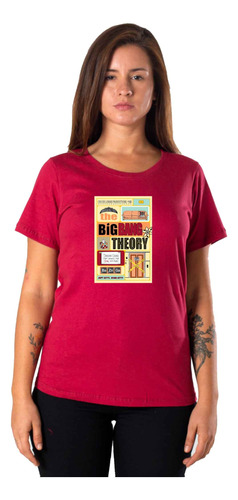 Remeras Mujer Big Bang Theory |de Hoy No Pasa| 5 