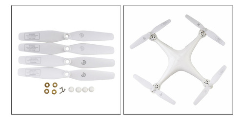 4 Piezas Rc Drone Hélice Cuchillas Accesorios Para Sjrc