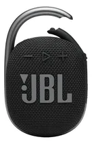 Comprar Parlante JBL Clip 4 JBLCLIP4 portátil con bluetooth waterproof negro 220V