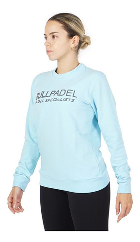 Imagen 2 de 4 de Buzo Bullpadel Mali Mujer Deportivo Urbano Padel Algodon