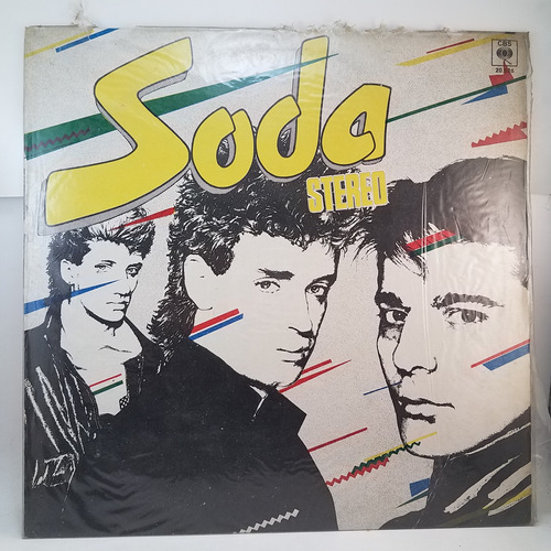 Soda Stereo - Primer Album 1984 Original - Vinilo Lp Ex