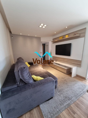 Imagem 1 de 28 de Apartamento Rico Em Armários Panejados Em Todos Os Ambientes Com 2 Vagas De Garagem E Sacada Gourmet! - 2885 - 70431832