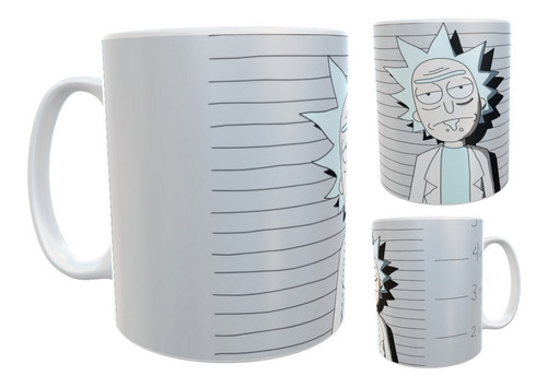 Taza Rick And Morty Diseño Personalizado Serie Tv Mod 12