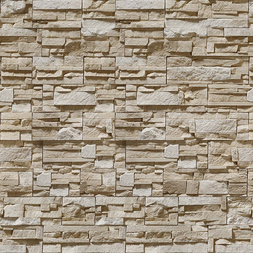 Papel Parede Pedras Canjiquinha Adesivo Lavavel 3d 1,5 M