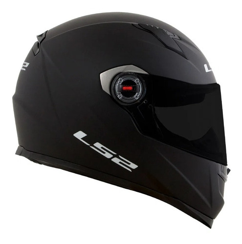 Capacete Para Moto Ls2 Ff358 Monocolor Preto Fosco