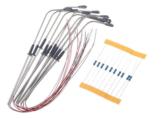 3 X 10pcs Modelo Lámpara Luz Para Tren Ferroviario Modelos