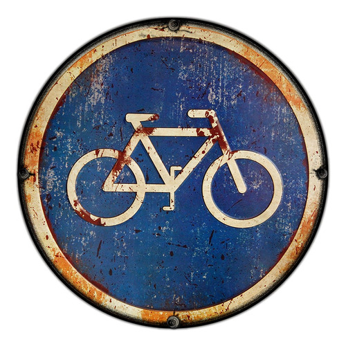 #168 - Cuadro Decorativo Vintage Retro / Cartel Bicicleta 