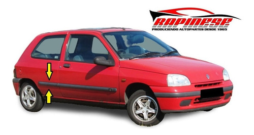 Baguetas Renault Clio 3p 1999  Guardab.derecho Clip