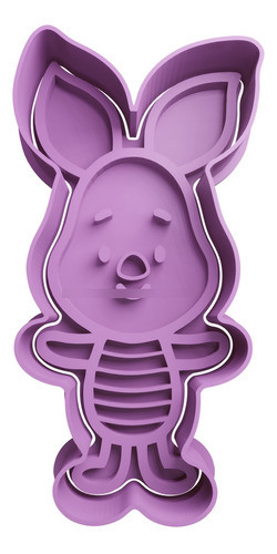  Cortador De Galletas Puerquito Piglet De Winnie Pooh 10cm