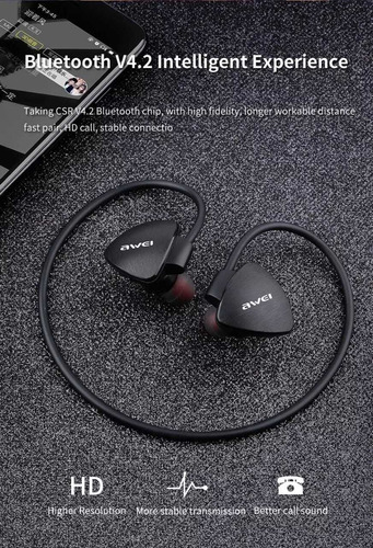 Fone De Ouvido Bluetooth Waterproof Sem Fio Sport Corrida