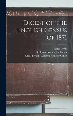 Libro Digest Of The English Census Of 1871 [electronic Re...