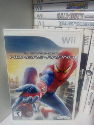 Juego Para Nintendo Wii The Amazing Spider Man Wii Wiiu