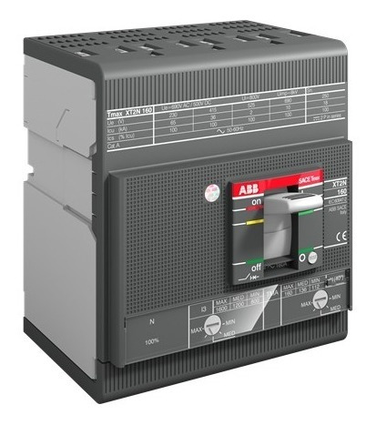 Abb 1sda067621r1 Interruptor Caja Moldeada Xt2h 63amp 4polos Tmax 160