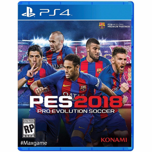 Pes 18 2018 Fisico Original Ps4 -- Barraca Europa