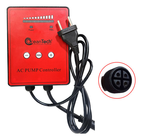 Controlador Da Bomba Submersa Ocean Tech Ac-9000 Plug 110v