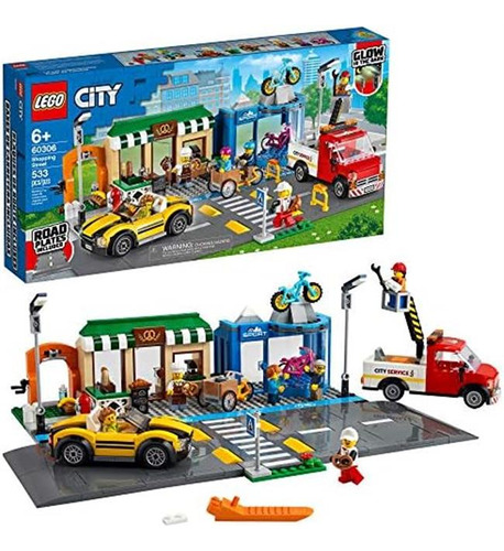 Set Juguete De Construcción Lego City Shopping Street 60306