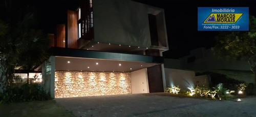 Lindo Sobrado - Alto Padrão No Alphaville Nova Esplanada I - Ca2590