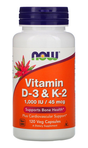 Vitamina D3 + K2 Capsulas - Unidad a $600