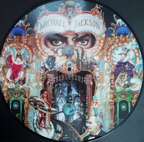 Michael Jackson - Dangerous Vinilo Picture Nuevo Obivinilos