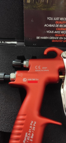 Pistola De Gravedad Sagola 3300 Gto 1.4mm Hvlp Maletín