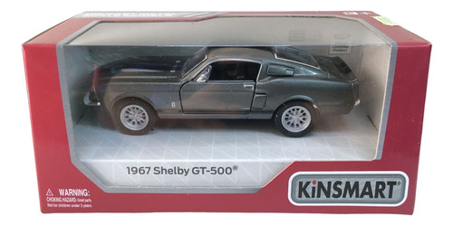 Auto Metal Shelby Gt500 1967 / 1:34 Kinsmart New 005 Bigshop