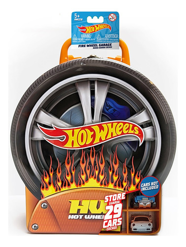 Guarda Autos Metalico Hot Wheels Rueda Valija