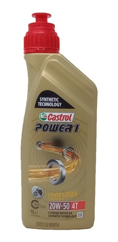 Castrol Power 1 Semi Sintético 20w50 - 1lt