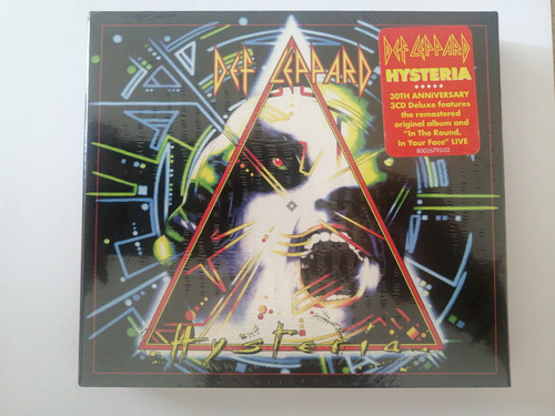 Def Leppard | Triple Cd Hysteria Expanded Deluxed Usa Nuevo