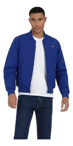 Chamarra levis azul sale