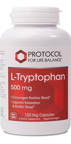 Protocolo Para El Equilibrio Entre - L-triptófano 500 Mg - A