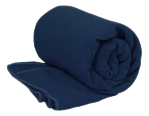 Cobija Unifaz Cama Doble Azul Oscuro