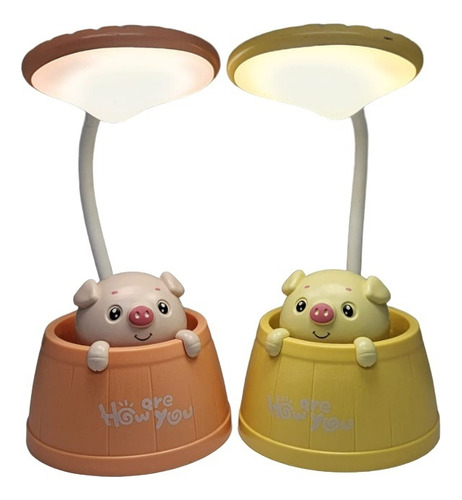 Lámpara De Dibujos Animados Para Niños, Luz Led