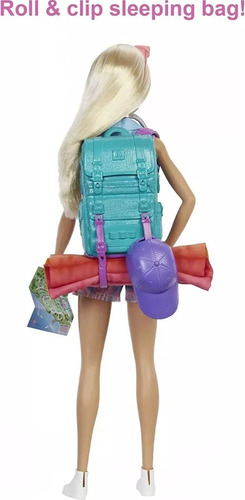 Imagen 4 de 5 de Barbie Muñeca De Camping Con Accesorios - Mattel
