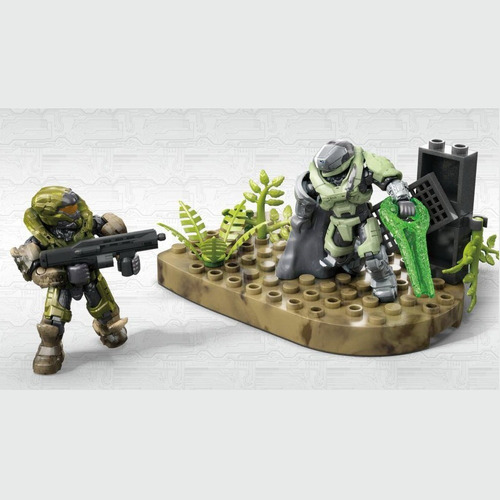 Casco Last Survivor Spartan Halo Mega Construx, número de piezas: 57