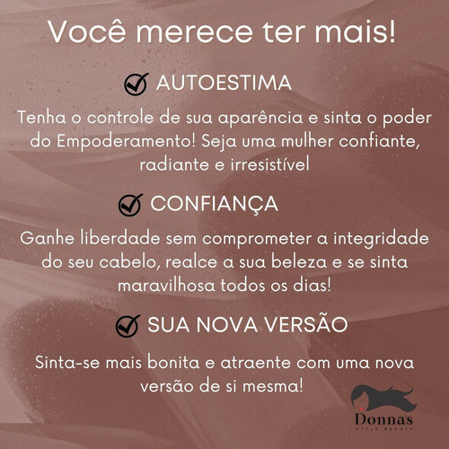 Peruca Curta Lisa Ondulada Natasha Bio Fibra Short Bob Wig