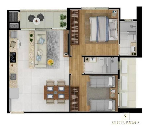 Imagem 3 de 18 de Apartamento No Brava Hill Residence Praia Brava - Itajaí - Ap0909