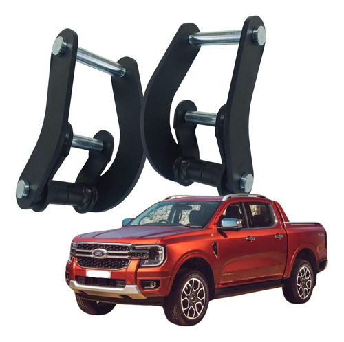 Par Jumelos Kit Conforto Suspensão Ford Ranger Limited 2024