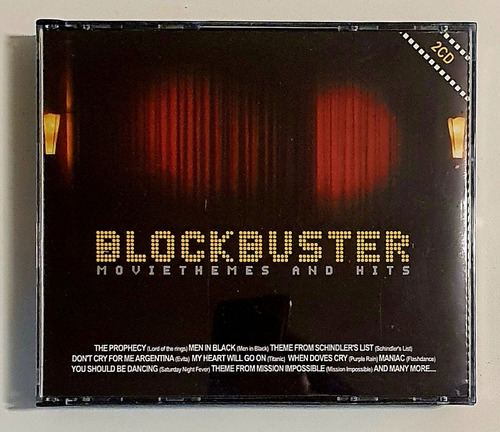 Cd Compilado, Blockbuster Moviethemes And Hits (2xcd)