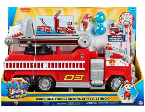 Paw Patrol Camion Ultimate Fire Truck Bombero