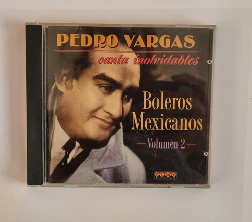 Disco Cd De Pedro Vargas  Boleros Mexicanos  Vol. 2 