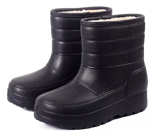 comprar Botas De Nieve Cálidas De Forro Polar Para Hombre [u]
