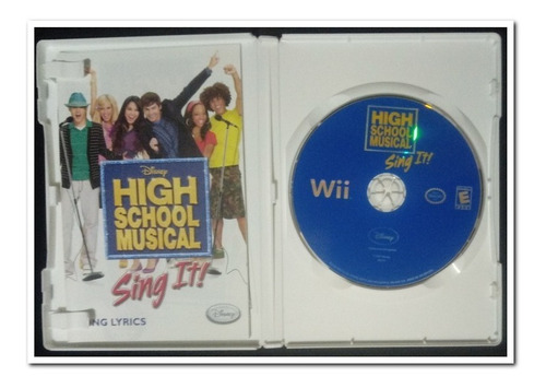 Juego Nintendo Wii High School Musical Sing It! (Usado)