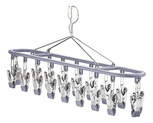 . Colgador De Calcetines Secador De Calcetines Con 18 Clips
