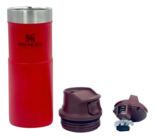 Stanley Travel Mug 473ml Variedades Colores Premium Outdoor Nombre Del Diseño Lava Color Matte Black
