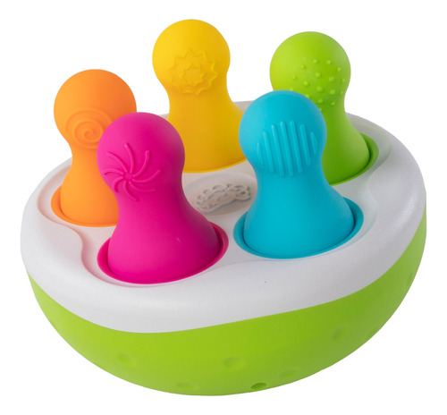 Spinnypins Palitroques Encaje Con Sonido Fatbrain Toys