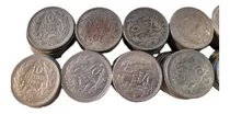 Comprar 100 Monedas De Niquel Chile 10 Centavos Periodo 1920-1941