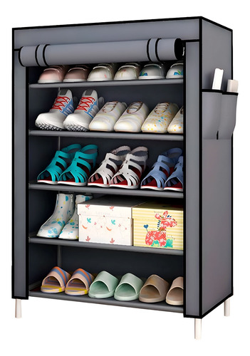 Zapatera Organizador Closet 5 Nivele 15 Pares Ahorra Espacio