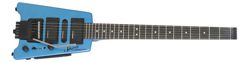 Guitarra Eléctrica Steinberger Gt-pro Deluxe Color Azul Orientación De La Mano Diestro