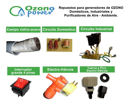 Imagen 3 de 4 de Repuesto Para Planta De Ozono Electro Valvula Paso De Agua
